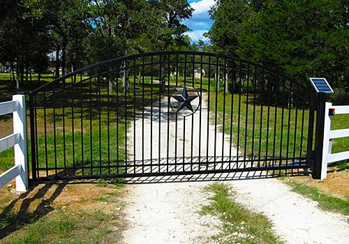 Residential Automatic Gate Entry Installers Capitol Fence