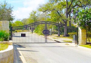 Ornamental Iron Automatic Gates in Austin TX